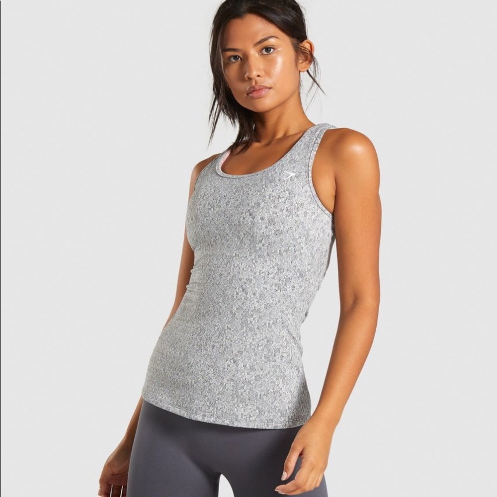 SOLD ON MER CARI Gymshark Fleur Texture Tank